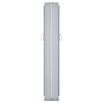 vidaXL Auvent latéral rétractable Marron 140x600 cm