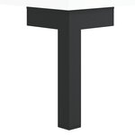 vidaXL Table basse blanc brillant 50x50x40 cm bois d'ingénierie