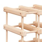 vidaXL Casier à vin pour 120 bouteilles 112 5x23x123 5 cm pin massif