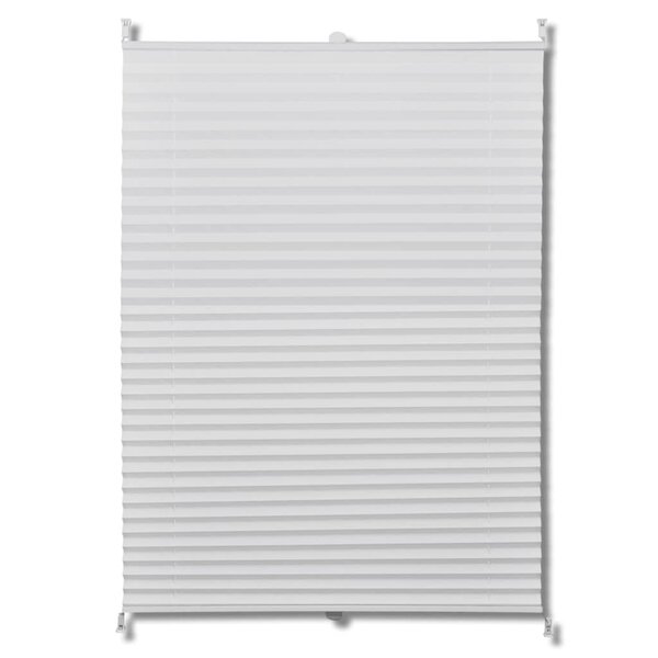 vidaXL Store plissé 80x200 cm Blanc