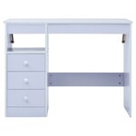 vidaXL Bureau pour enfants Inclinable Blanc