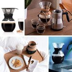 Cafetière BODUM   filtre permanent maille inox  0.5 l  4 tasses