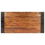 vidaXL Table de salle à manger 180x90x76 cm Bois de manguier massif