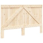 vidaXL Tête de lit 160x104 cm bois massif de pin