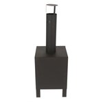 Esschert Design Poêle de terrasse S Noir