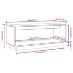 vidaXL Meuble TV Marron miel 90x35x35 cm Bois de pin massif