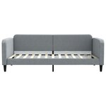 vidaXL Lit de jour avec gigogne et tiroirs sans matelas 90x200 cm
