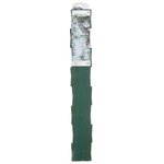 Nature Treillis de jardin 2 Pièces 100 x 200 cm PVC Vert