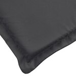 vidaXL Coussins de chaise à dossier haut lot de 4 anthracite mélangé