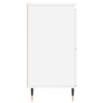 vidaXL Buffets 2 Pièces blanc bois d'ingénierie