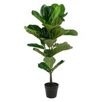 House Nordic Arbre artificiel Ficus lyrata 100 cm Vert