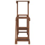vidaXL Support à fleurs 90x25x73 5 cm bois massif de sapin