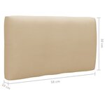 vidaXL Salon de jardin palette 4 Pièces Pin imprégné de marron miel