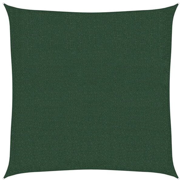 vidaXL Voile d'ombrage 160 g/m² Vert foncé 2 5x2 5 m PEHD