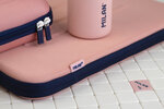 Trousse ovale semi-rigide série 1918 Rose