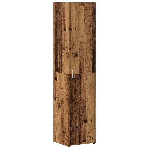 vidaXL Highboard en vieux bois 40x42.5x185 cm en bois reconstitué