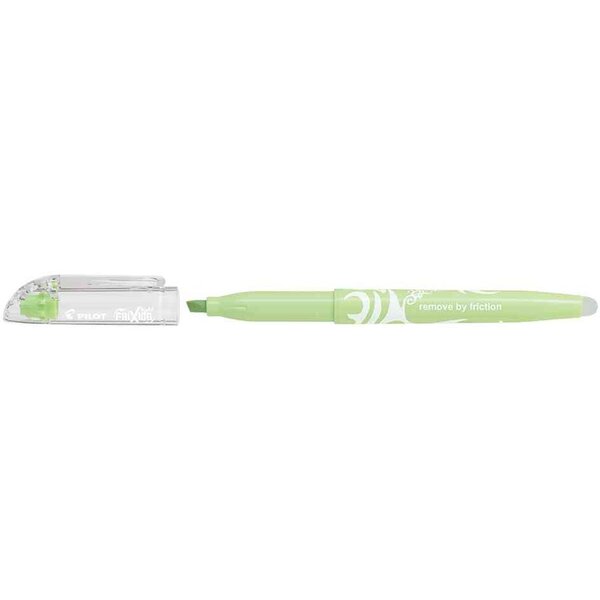 Surligneur frixion light natural effaçable pointe biseau vert clair pilot