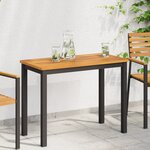 vidaXL Plateau de table 90x45x2 2 cm en bois massif d'acacia
