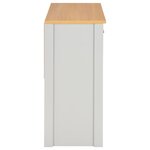 vidaXL Table console Gris 97 x 35 x 76 cm