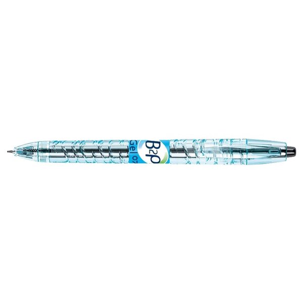 Stylo Bille Rétractable Encre Gel B2P Pointe moyenne Noir x 10 PILOT