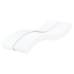 vidaXL Lit de jour avec matelas bleu 80x200 cm velours