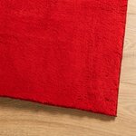vidaXL Tapis HUARTE à poils courts doux et lavable rouge 240x340 cm