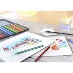 Coffret bois de 48 crayons de couleur albrecht dürer faber-castell