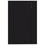 vidaXL Meubles TV muraux 2 Pièces Noir 40x34 5x60 cm