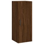 vidaXL Armoire murale chêne marron 34 5x34x90 cm