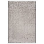 vidaXL Paillasson Gris 80x120 cm