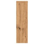 vidaXL Supports pour plantes 2 Pièces chêne artisanal bois d'ingénierie