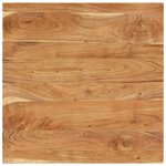 vidaXL Table basse 80x80x40 cm Bois d'acacia massif