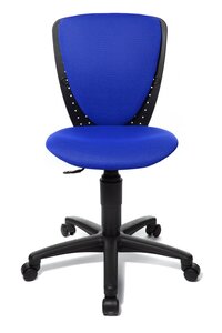 Chaise pivotante pour enfants 'HIGH S'COOL', tissu: Bleu TOPSTAR