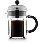 CHAMBORD - Cafetière à piston BODUM   4 tasses  0.5 l  acier inox