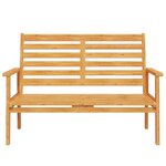 vidaXL Ensemble de jardin bois massif d'acacia