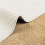 vidaXL Tapis IZA poils courts style scandinave crème 80x150 cm