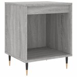 vidaXL Tables de chevet 2 Pièces sonoma gris 40x35x50 cm bois ingénierie