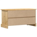 vidaXL Meuble TV Corona 100x37x52 cm bois de pin massif