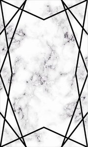 Tapis de salon croisé 80 x 150 cm - Noir