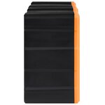 vidaXL Organisateurs multi-tiroirs avec 12 tiroirs 2 Pièces 26 5x16x26 cm