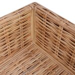 vidaXL Ensemble de canapés 14 Pièces Rotin naturel
