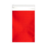 Lot de 50 sachet alu mat rouge 250x180 mm