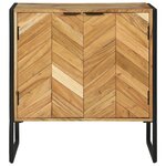 vidaXL Buffet 70x35x75 cm Bois Massif d'Acacia