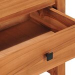 vidaXL Meuble TV 100x40x45 cm Bois de teck