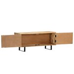 vidaXL Meuble TV 90 x 30 x 40 cm Bois de manguier massif