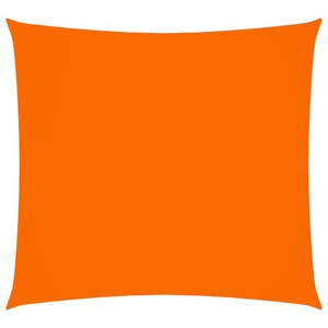 vidaXL Voile de parasol Tissu Oxford carré 3x3 m Orange