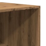vidaXL Garde-robe chêne artisanal 100x50x200 cm bois d'ingénierie