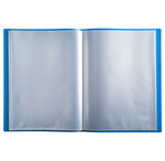 Protège-documents En Polypropylène Souple Opak 160 Vues - A4 - Bleu Clair - X 8 - Exacompta