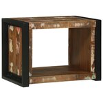 vidaXL Cube mural 55x35x40 cm Bois récup'
