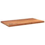 vidaXL Dessus de table 120x70x2 5cm rectangulaire bois massif d'acacia